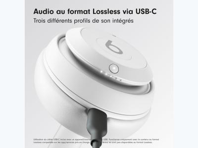 Casque sans fil Beats Studio Pro - Blanc Mat