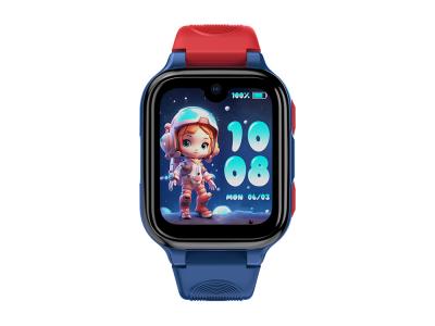 Montre connectée enfant 4G GPS LAGENIO AMOLED 8 GB - Coloris Bleu / Rouge