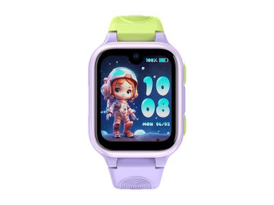 Montre connectée enfant 4G GPS LAGENIO AMOLED 8 GB - Coloris Violet / Vert