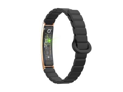 Bracelet connecté EKO-Thin - Noir (Bracelet en silicone)