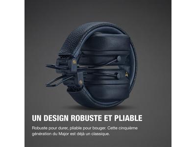 Casque Bluetooth sans fil Marshall Major V - Midnight Blue