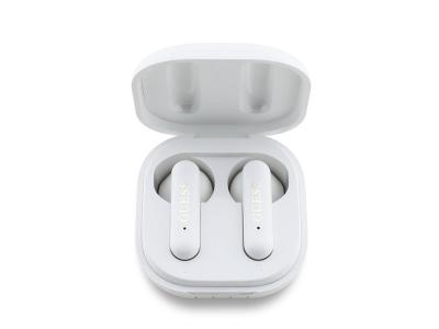 Écouteurs Bluetooth 5.4 ENC Guess 4G Metal - Blanc