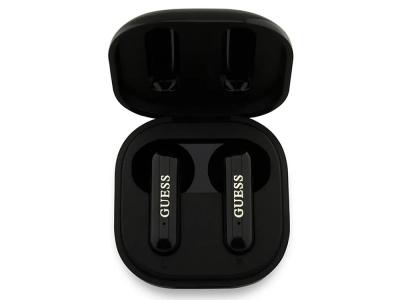 Écouteurs Bluetooth 5.4 ENC Guess 4G Metal - Noir