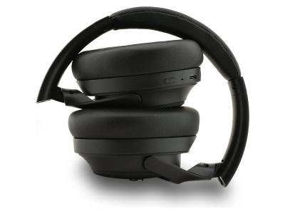 Casque Bluetooth 5.4 ANC Lacoste Petit Piqué - Noir