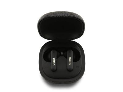 Écouteurs Bluetooth 5.4 ENC Guess 4G Script - Noir
