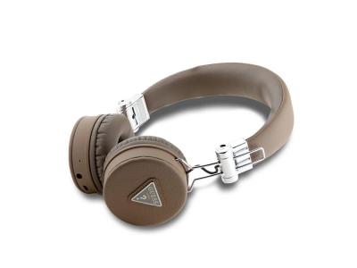 Casque Bluetooth 5.3 ENC Guess Triangle - Marron
