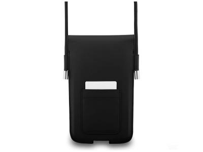 Sacoche bandoulière Lacoste - Modèle Blend Monogram - Noire