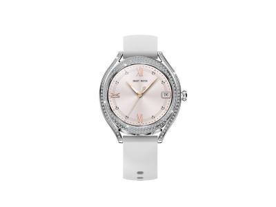 Montre connectée EKO-Diamond - Coloris Blanc (Bracelet en silicone)