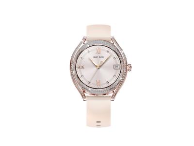 Montre connectée EKO-Diamond - Coloris Rose (Bracelet en silicone)