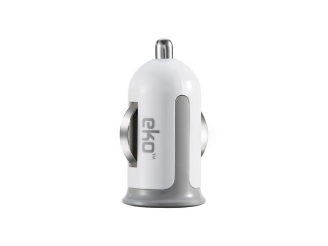 Chargeur voiture USB universel 1A - Blanc